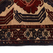 Handmade Barjista Kilim Rug 3' 10" x 6' 2" - No. AL15015