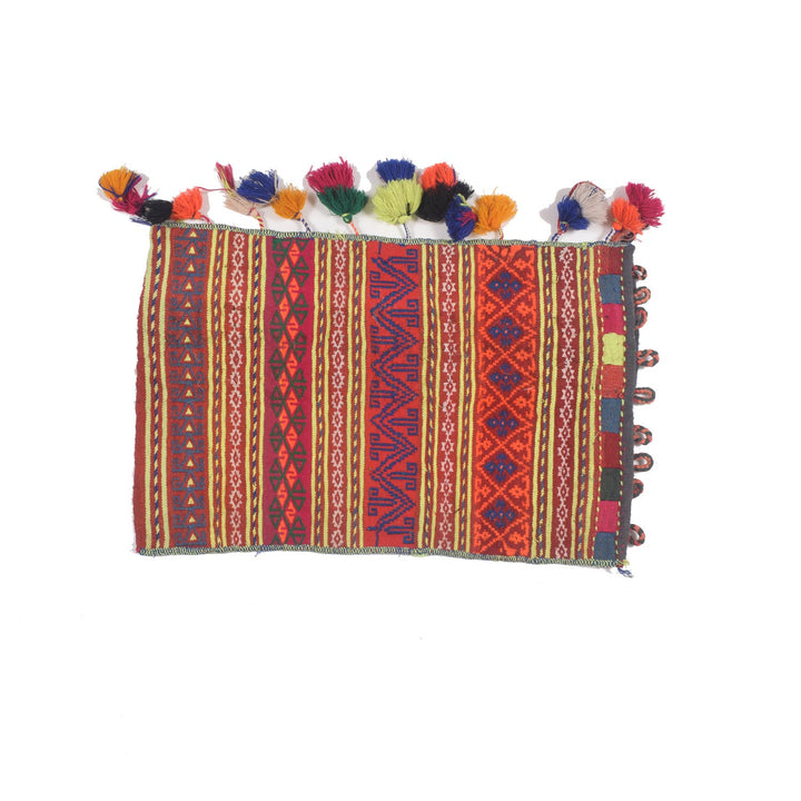 Arabian Style Floor Cushion Kilim 1' 10" x 2' 11" - No. AL95664