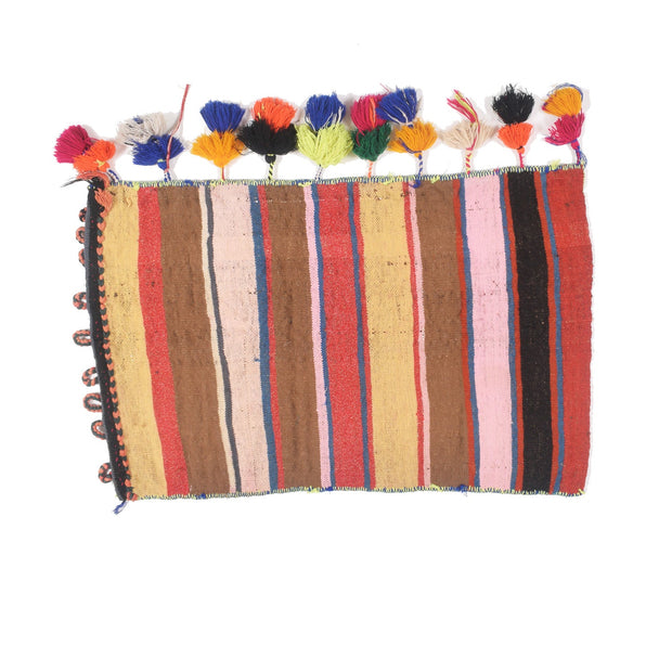 Arabian Style Floor Cushion Kilim 1' 10" x 2' 11" - No. AL95664