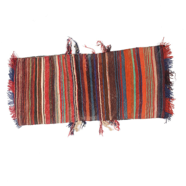 Hand Knotted Saddle Bag Area Rug 1' 8" x 4' 0" - No. AL29887