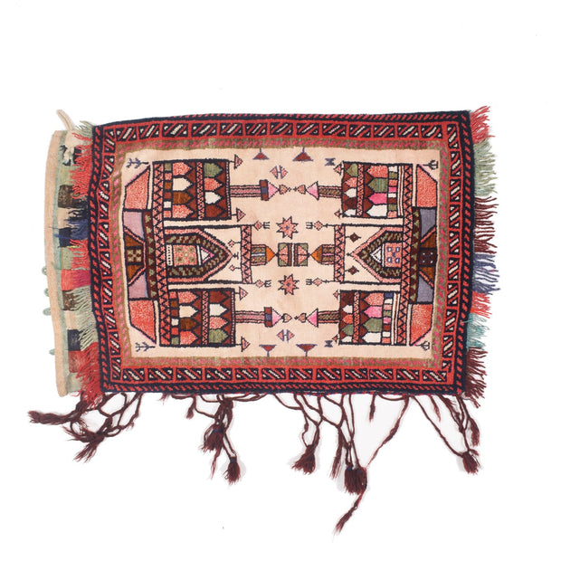 Afghan Balisht Cushion Rug 2' 0" x 3' 1" - No. AL19120