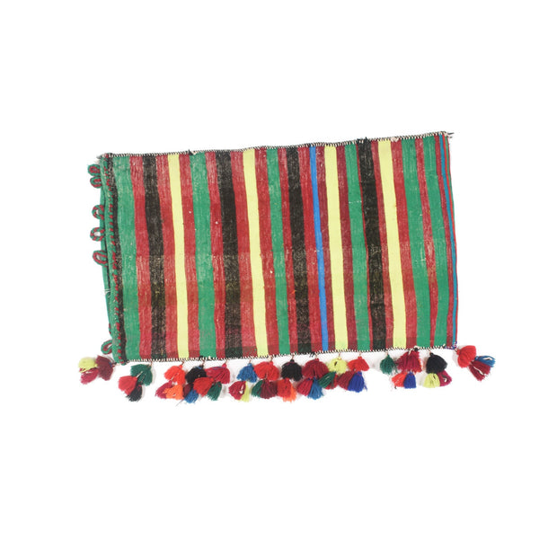 Arabian Style Floor Cushion Kilim 1' 9" x 2' 11" - No. AL63893