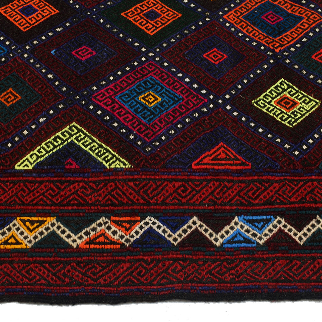 Hand Knotted Suzuni Kelim 4' 5" x 6' 11" - No. AL24830