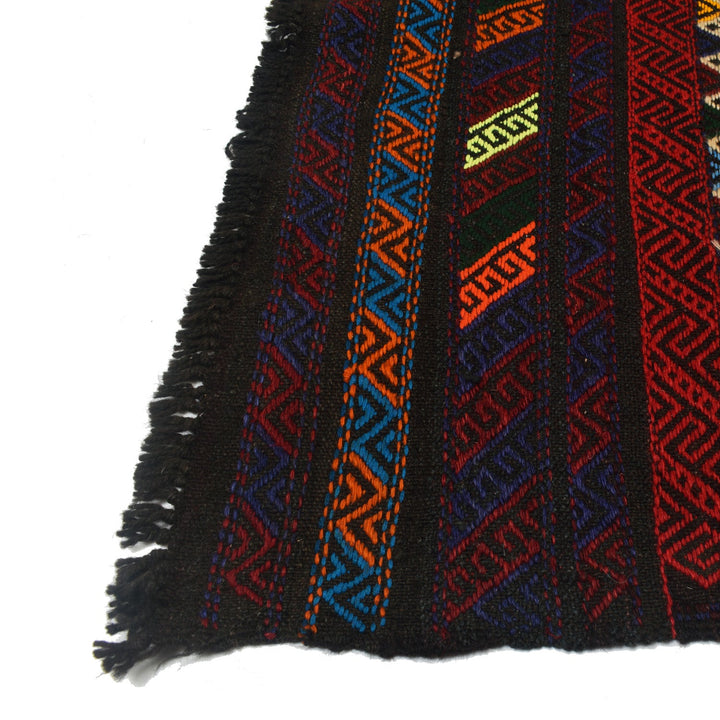 Hand Knotted Suzuni Kelim 4' 5" x 6' 11" - No. AL24830