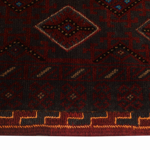 Hand Knotted Mashwani Runner 2' 4" x 11' 4" - No. AL88857