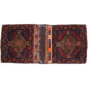 Afghan Baluch Saddle Bag Rug 1' 9" x 4' 9" - No. AL34814