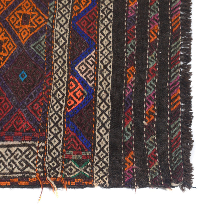 Afghan Suzuni Rug 2' 5" x 7' 10" Flat-Weave view