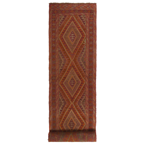 Traditional Mashwani Runner Carpet 2' 6" x 11' 9" - No. AL86926