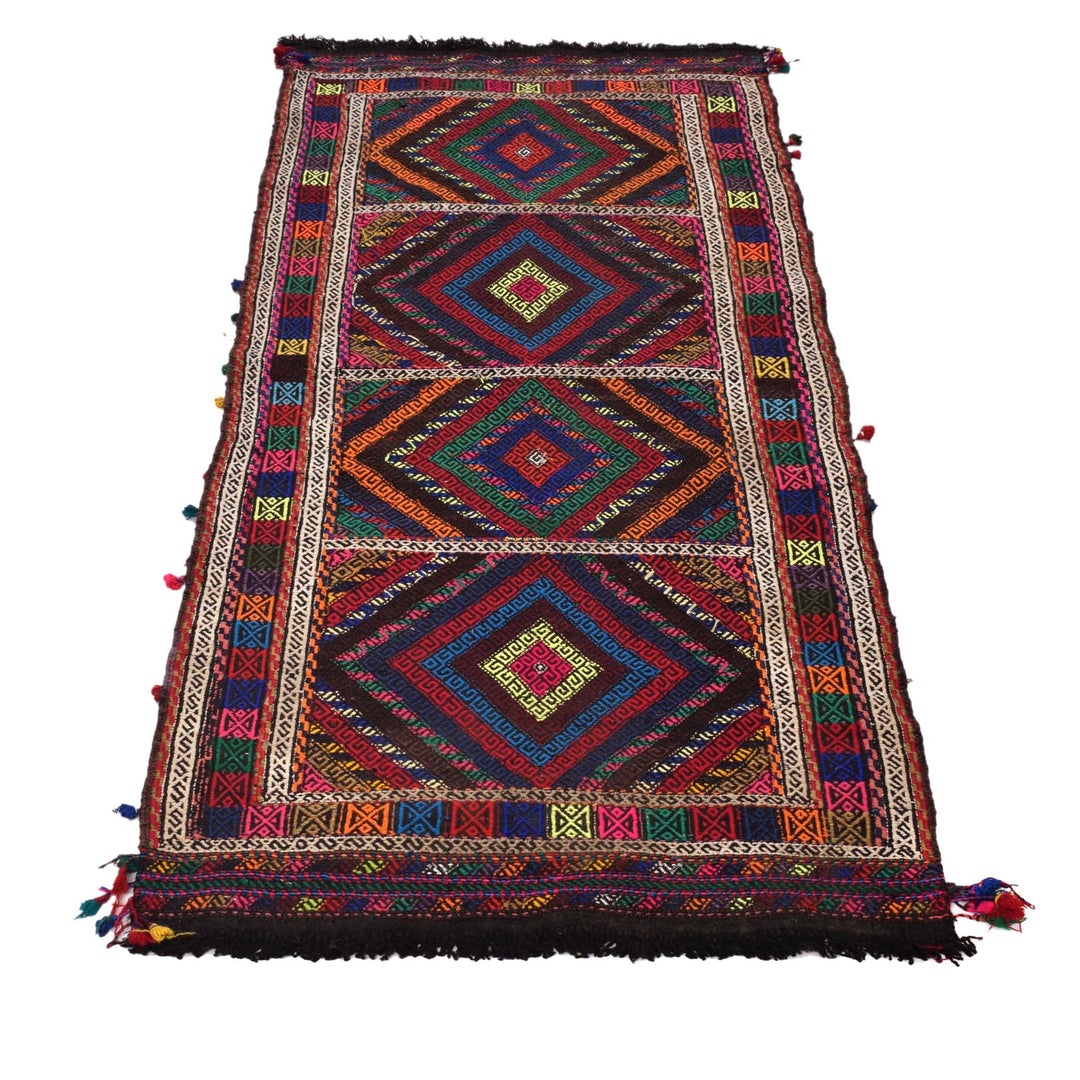 Handmade Suzani Kilim Runner 2' 2" x 5' 5" - No. AL27170