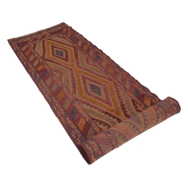 Handmade Wool Mushwani Runner 2' 9" x 11' 11" - No. AL59382