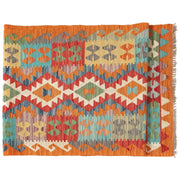 Handmade Vegetable Kilim Runner 2' 8" x 10' 0" - No. AL56803