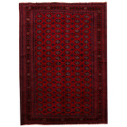 Deep Red Color Baluchi Carpet 6' 10" x 9' 2" - No. AL31365