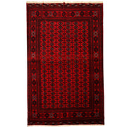 Handmade Bukhara Carpet 6' 4" x 9' 7" - No. AL88462