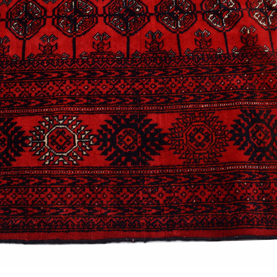 Handmade Bukhara Carpet 6' 4" x 9' 7" - No. AL88462