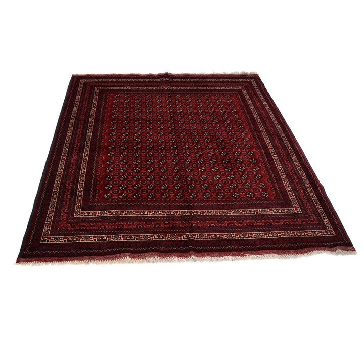 Oriental Handmade Khoja Roshnai Rug 5' 0" x 6' 1" - No. AL37060