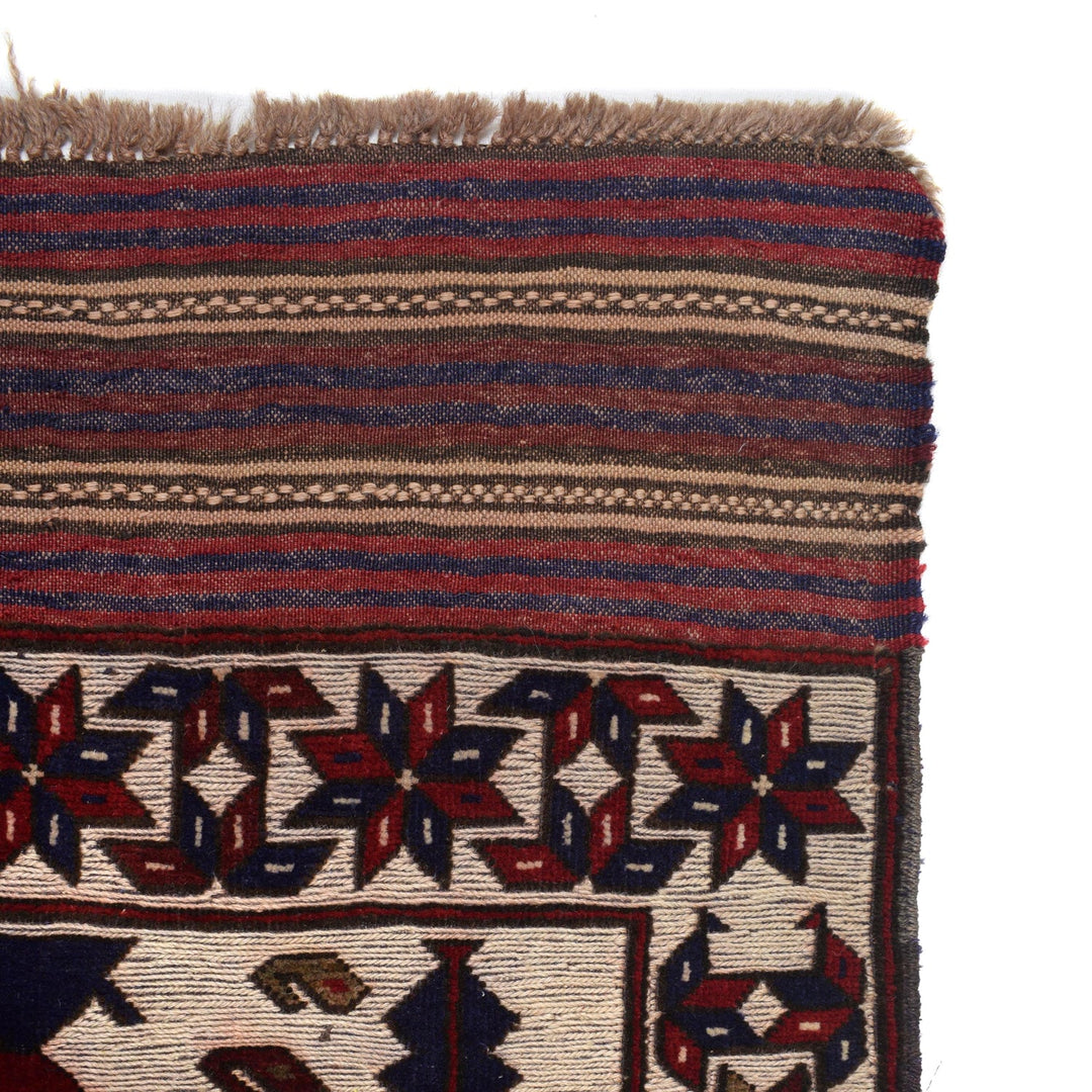 Handmade Barjista Kilim Runner Rug 2' 8" x 12' 7" - No. AL89306