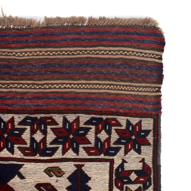 Handmade Barjista Kilim Runner Rug 2' 8" x 12' 7" - No. AL89306