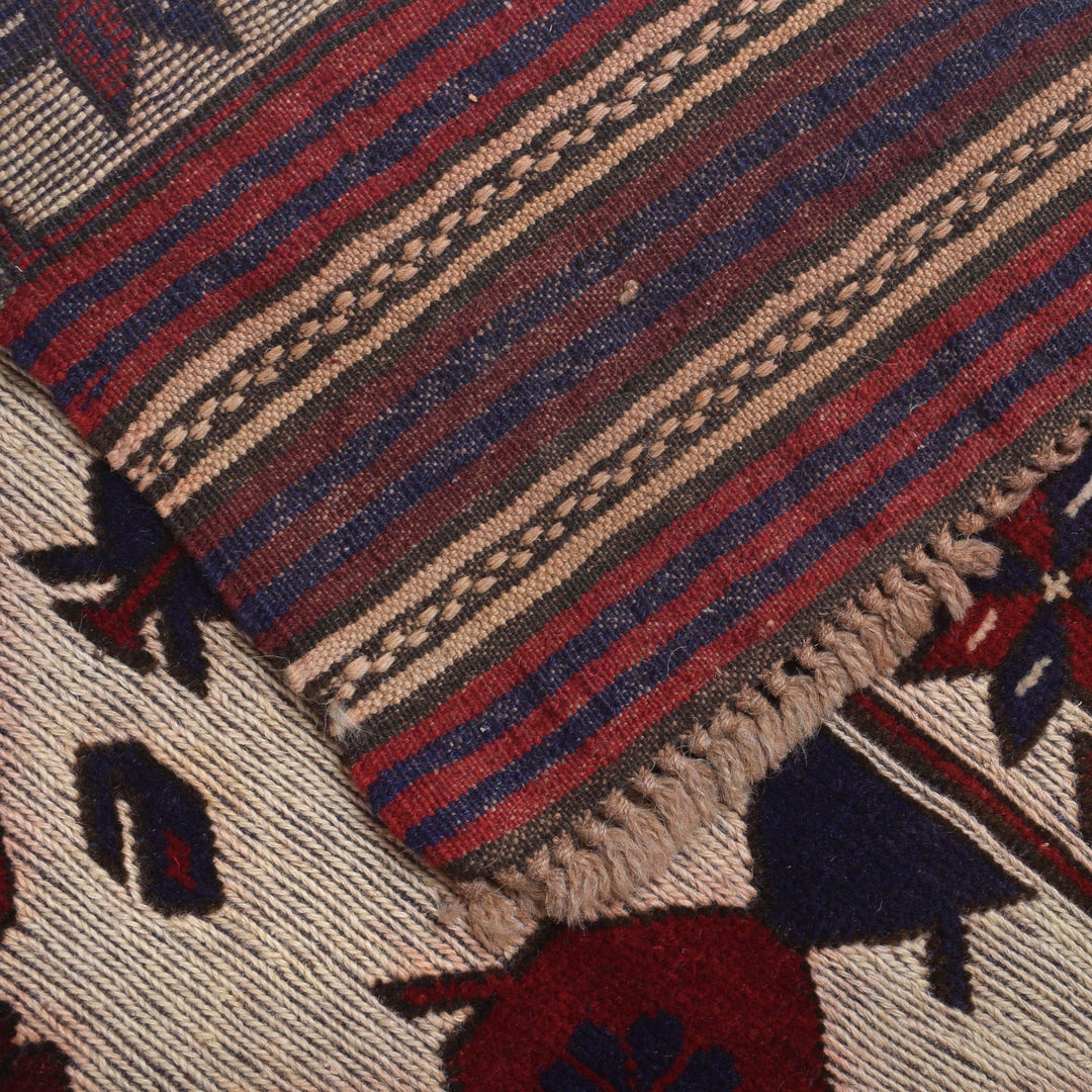 Handmade Barjista Kilim Runner Rug 2' 8" x 12' 7" - No. AL89306