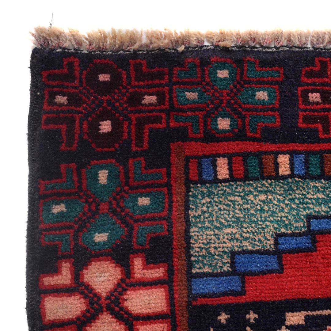 Handmade Picture Area Rug 3' 8" x 6' 3" - No. AL74399