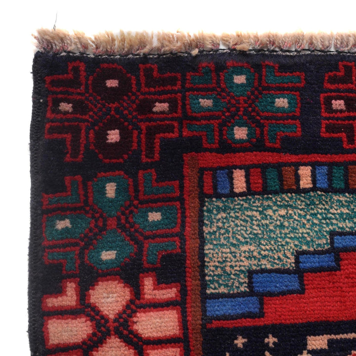 Handmade Picture Area Rug 3' 8" x 6' 3" - No. AL74399