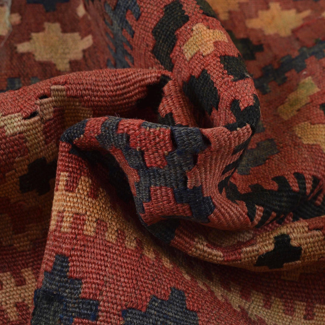 Afghan Vintage Kilim 5' 10" x 7' 7" - No. AL17262