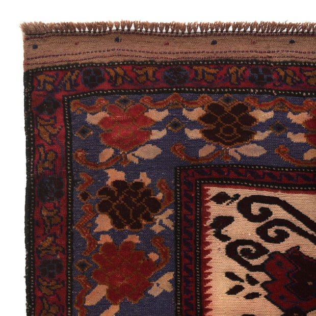 Handmade Barjista Kilim Rug 3' 9" x 6' 2" - No. AL66234