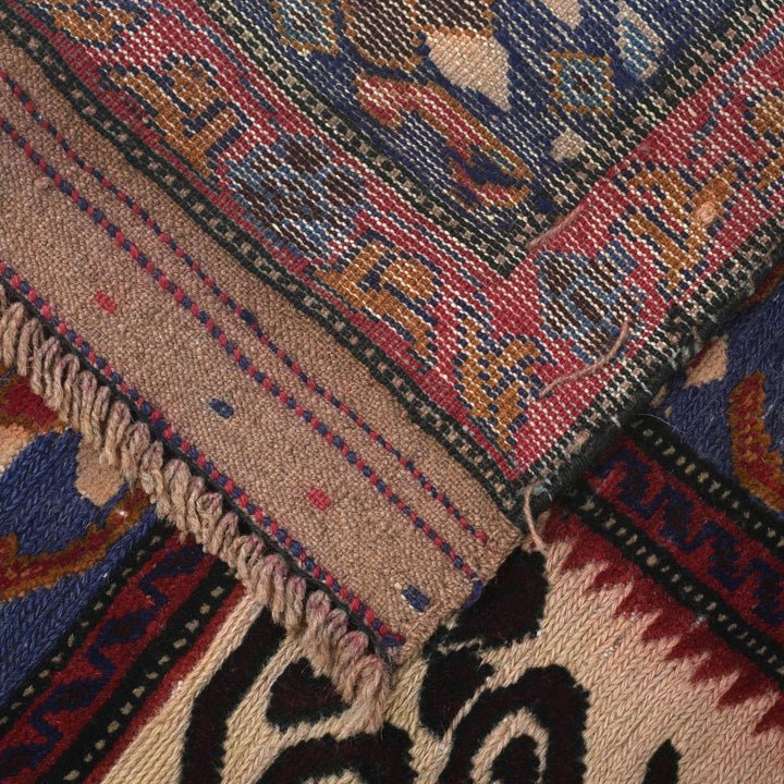 Handmade Barjista Kilim Rug 3' 9" x 6' 2" - No. AL66234