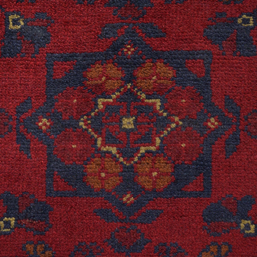 Red Khal Mohammadi Runner Rug 1' 8" x 4' 8" - No. AL68518