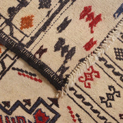 Handmade Soumak Kelim 4' 6" x 6' 4" - No. AL76825