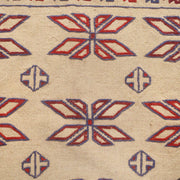 Handmade Soumak Kelim 4' 1" x 5' 5" - No. AL30940