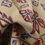 Handmade Soumak Kelim 4' 1" x 5' 5" - No. AL30940