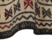 Handmade Soumak Kelim 4' 3" x 6' 4" - No. AL36611