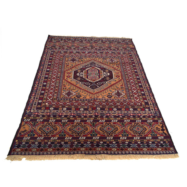 Handmade Maliki Kilim 4' 4" x 6' 10" - No. AL88486