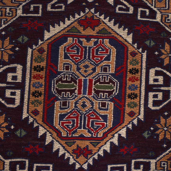 Handmade Maliki Kilim 4' 4" x 6' 10" - No. AL88486