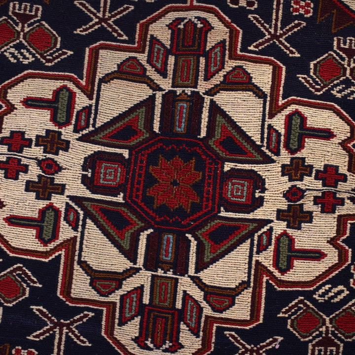 Handmade Maliki Kilim 3' 8" x 6' 4" - No. AL38219