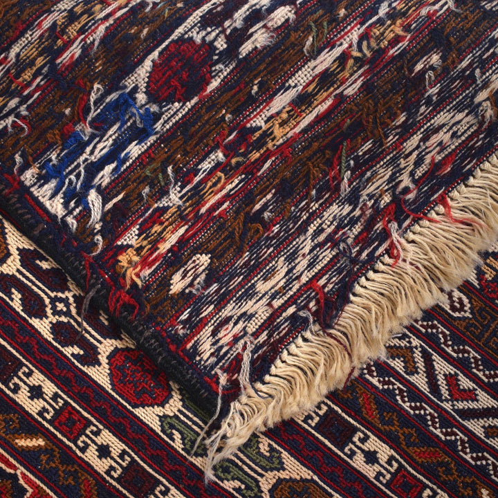 Handmade Maliki Kilim 3' 8" x 6' 4" - No. AL38219