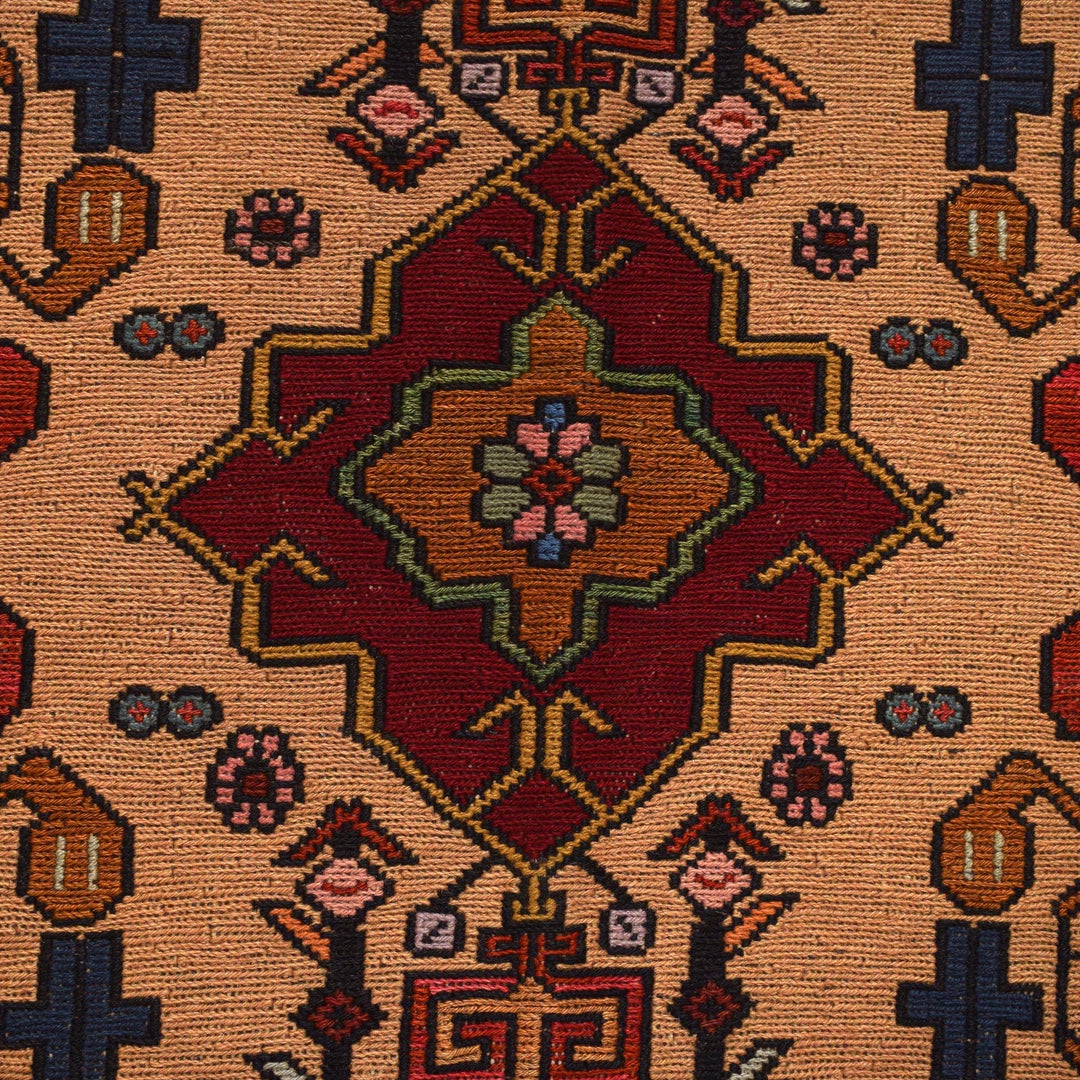 Handmade Maliki Kilim 4' 2" x 6' 3" - No. AL77269