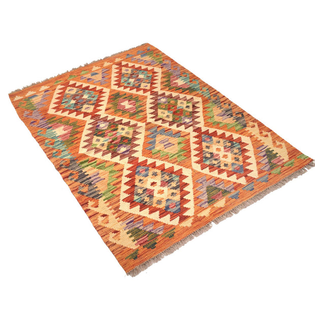 Hand Knotted Flatweave Kilim 3' 5" x 4' 7" - No. AL83489