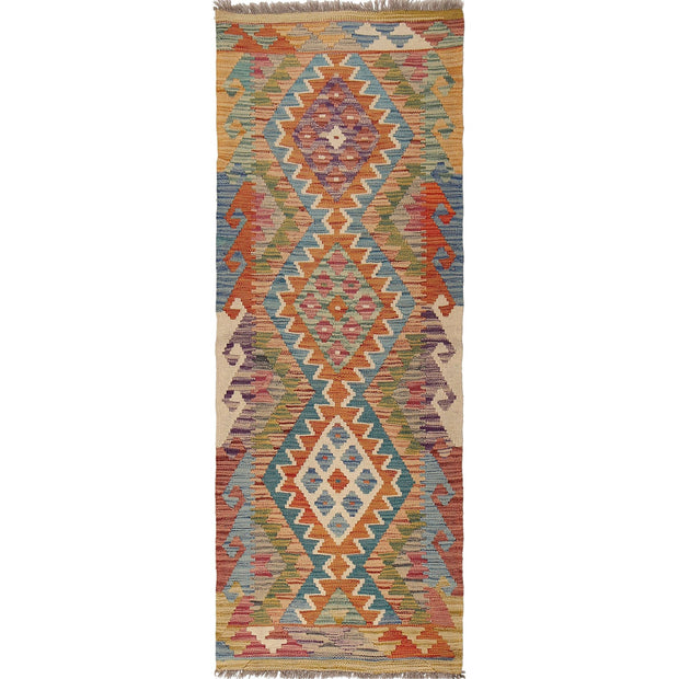 Short Kilim Runner 2' 2" x 6' 3" - No. AL19910