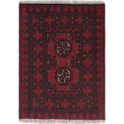 Handmade Door Mat 1' 6" x 2' 1" - No. AL57935