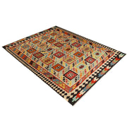 Hand Knotted Afghan Style Kilim 9' 6" x 12' 11" - No. AL41141