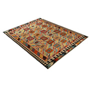 Hand Knotted Afghan Style Kilim 9' 6" x 12' 11" - No. AL41141