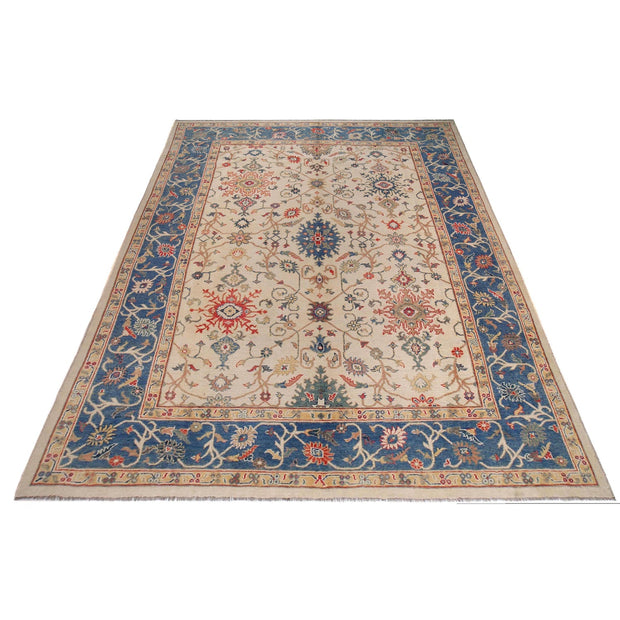 Modern Oushak Carpet 10' 0" x 13' 7" - No. AL59674