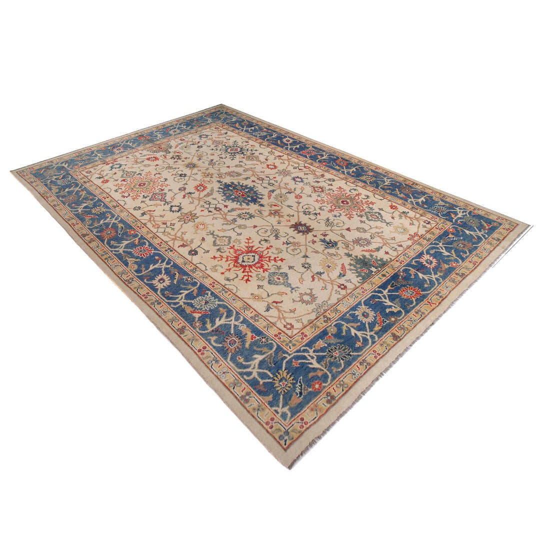 Modern Oushak Carpet 10' 0" x 13' 7" - No. AL59674
