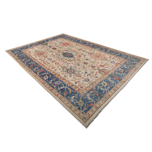 Modern Oushak Carpet 10' 0" x 13' 7" - No. AL59674