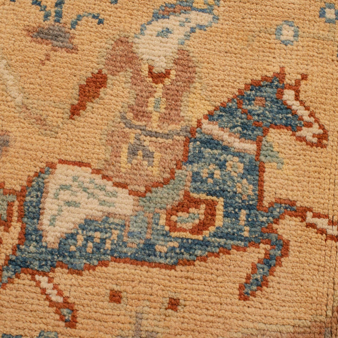 Handmade Pictorial Carpet 4' 0" x 5' 10" - No. AL46213