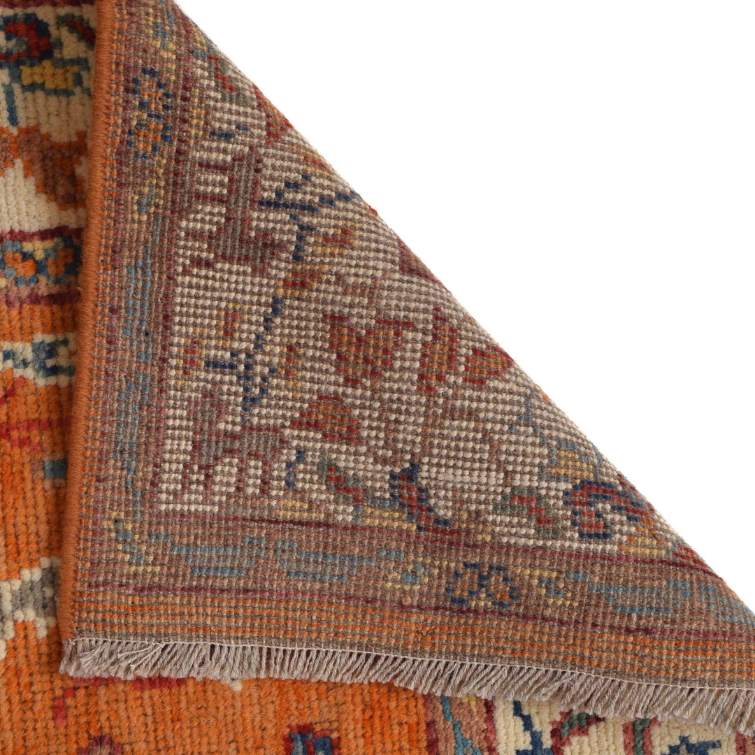 Handmade Picture Area Rug 4' 0" x 5' 11" - No. AL87404