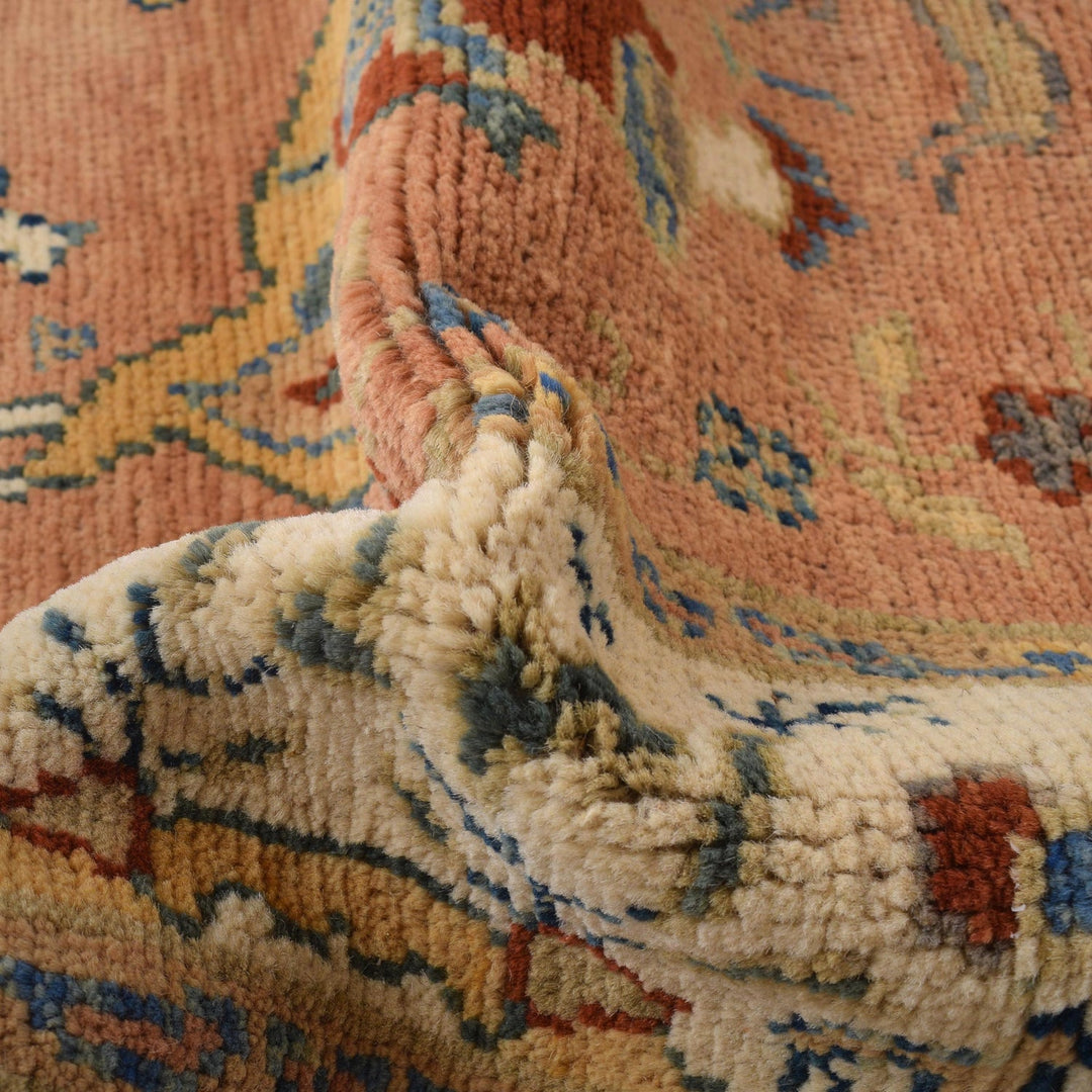 Handmade Picture Area Rug 4' 4" x 5' 10" - No. AL97302