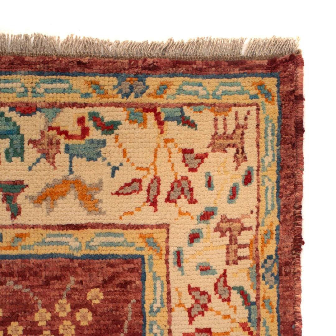 Handmade Picture Area Rug 3' 11" x 6' 0" - No. AL49622