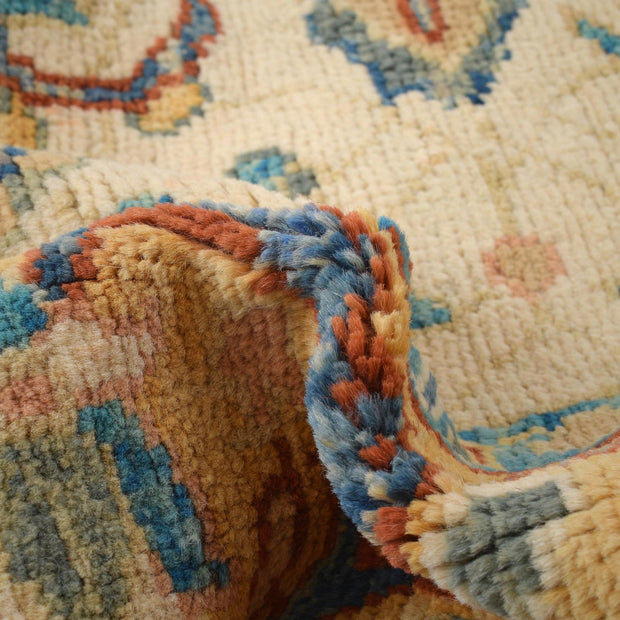 Handmade Persian Design Heriz Carpet 6' 7" x 9' 8" - No. AL69222